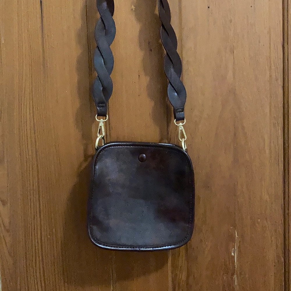 Anthropologie Brown Crossbody